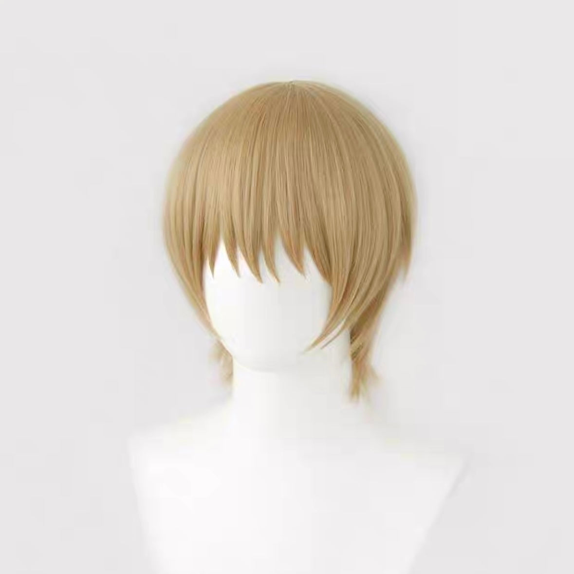 Gintama Okita Sougo Short Brown Hair Basic Wig