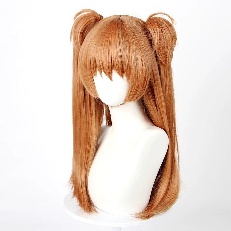 EVA Asuka Langley Soryu Long [Brown, Orange] Hair Basic Wig