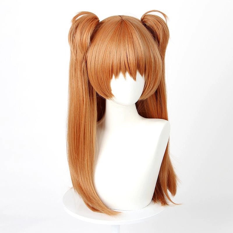 EVA Asuka Langley Soryu Long [Brown, Orange] Hair Basic Wig