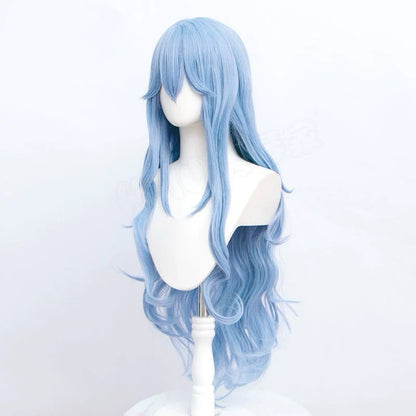 EVA Ayanami Rei Lange blaue Haare Basic Perücke