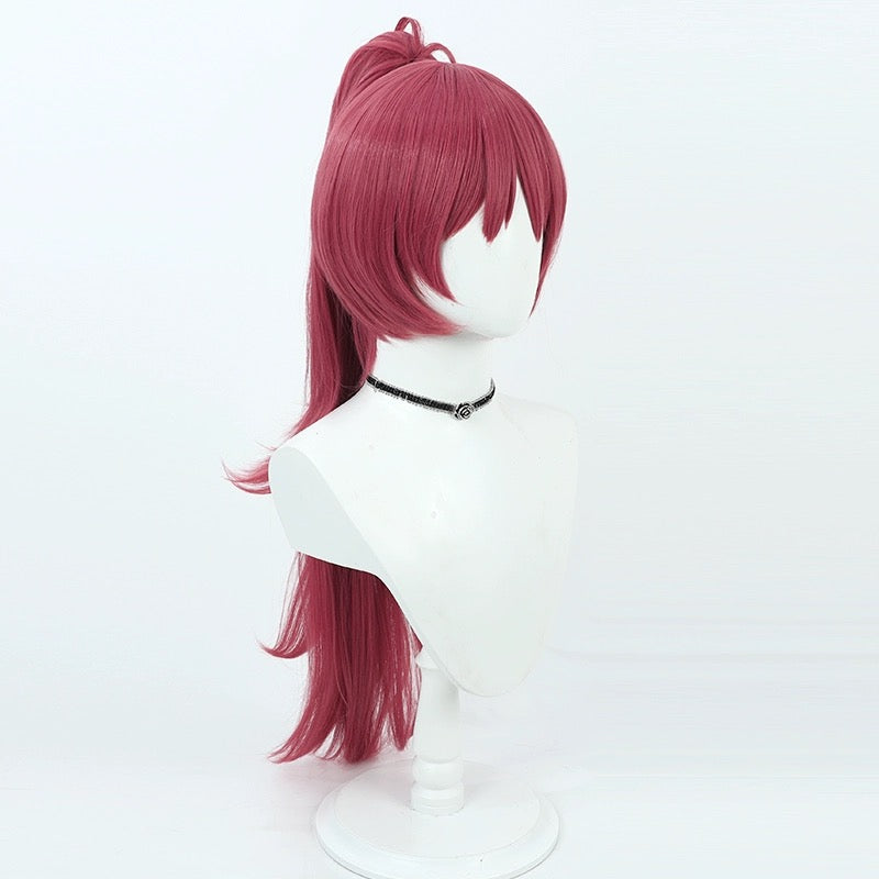 Puella Magi Madoka Magica Sakura Kyouko Long Red Hair Basic Wig