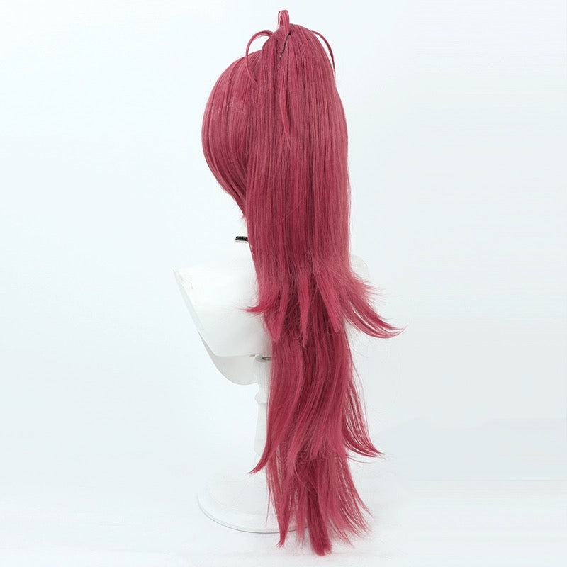 Puella Magi Madoka Magica Sakura Kyouko Long Red Hair Basic Wig