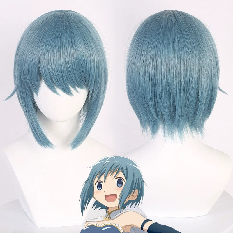 Puella Magi Madoka Magica Miki Sayaka Kurzhaar-Perücke