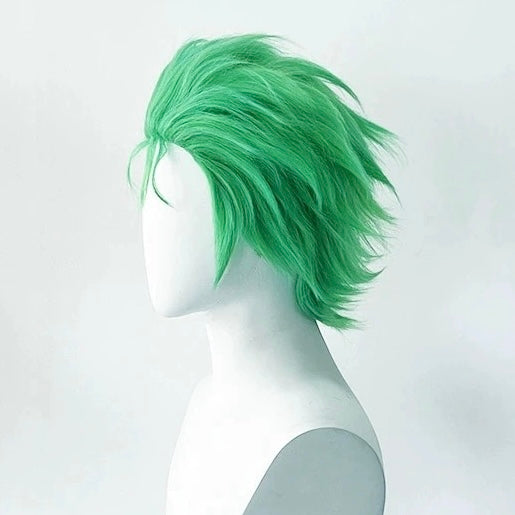 One Piece Roronoa Zoro Short Green Hair Basic Wig