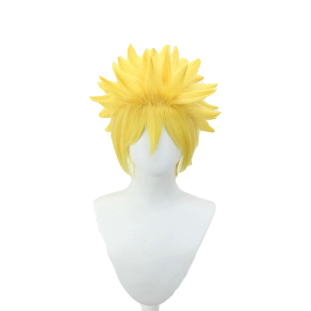 Naruto Uzumaki Naruto Kurze gelbe Haare Basic Perücke