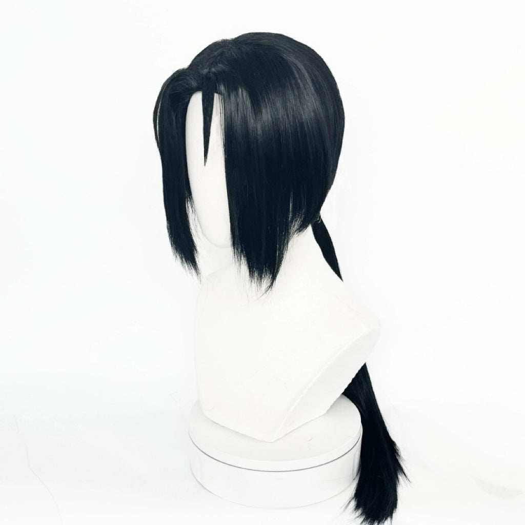 Naruto Uchiha Itachi Lange schwarze Haare Basic Perücke