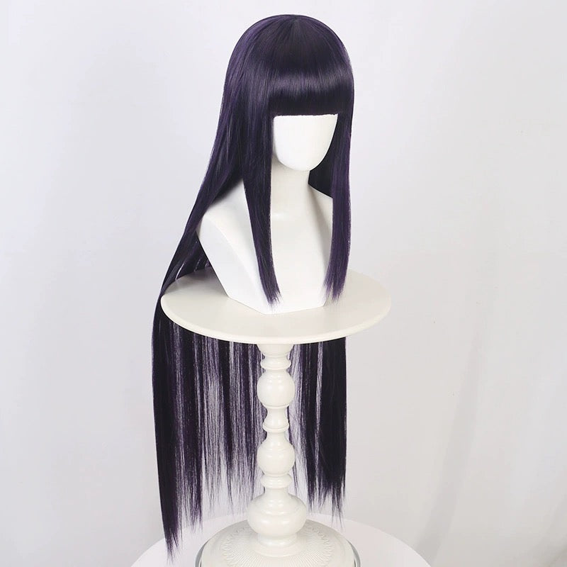 Naruto Hyuga Hinata Long Purple Hair Basic Wig