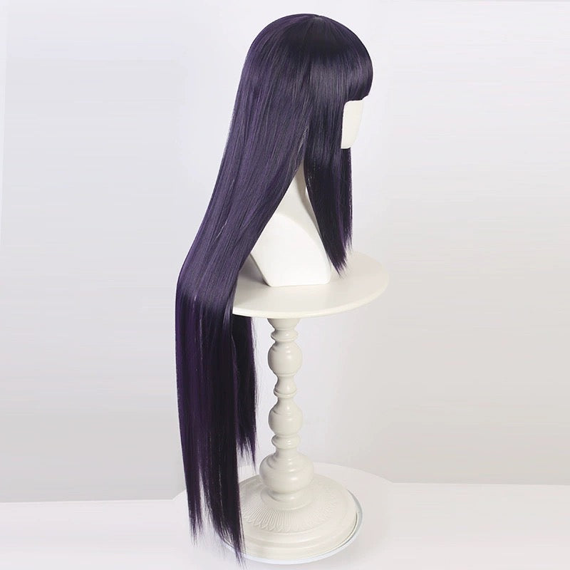 Naruto Hyuga Hinata Long Purple Hair Basic Wig