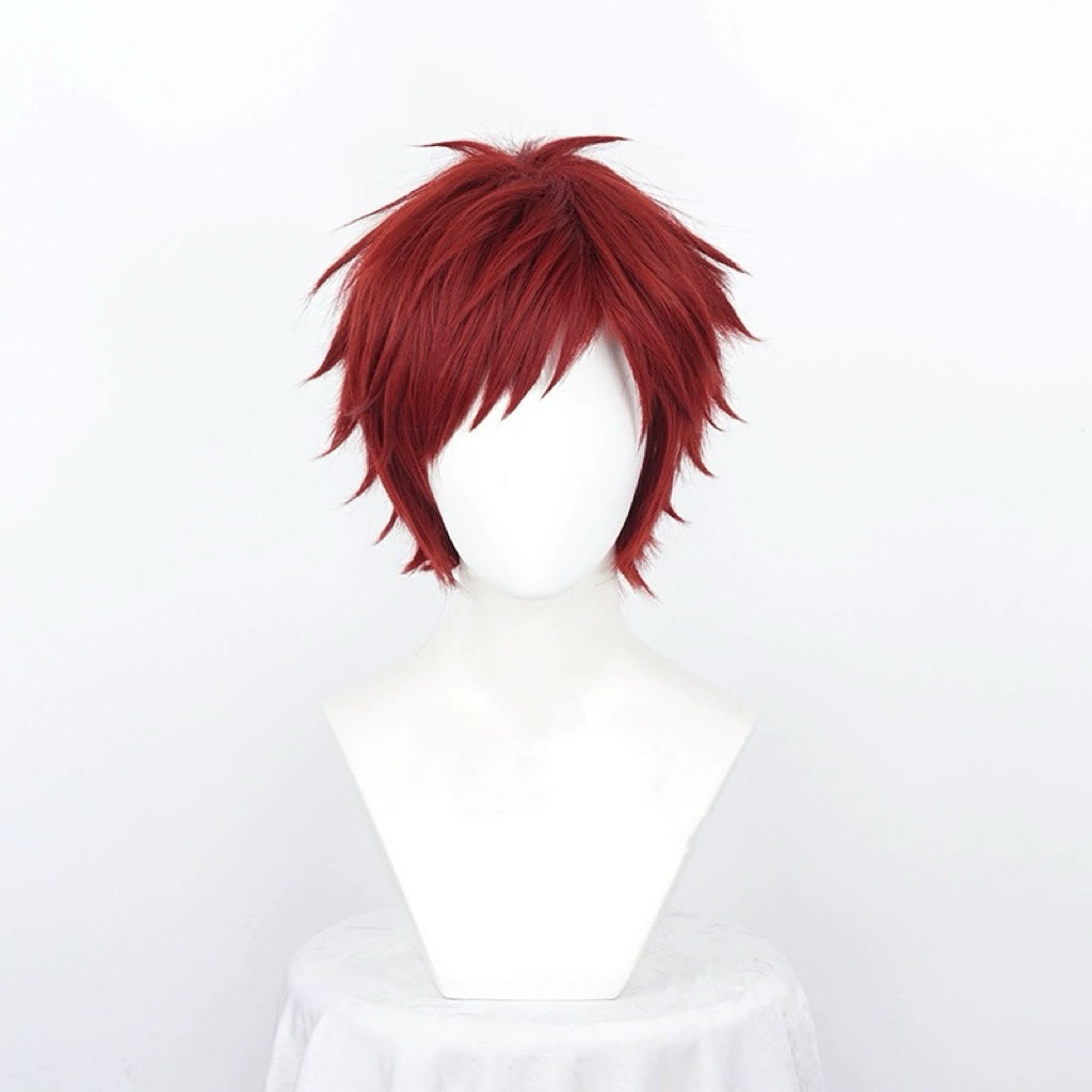 Naruto Gaara Kurzes rotes Haar Basic Perücke