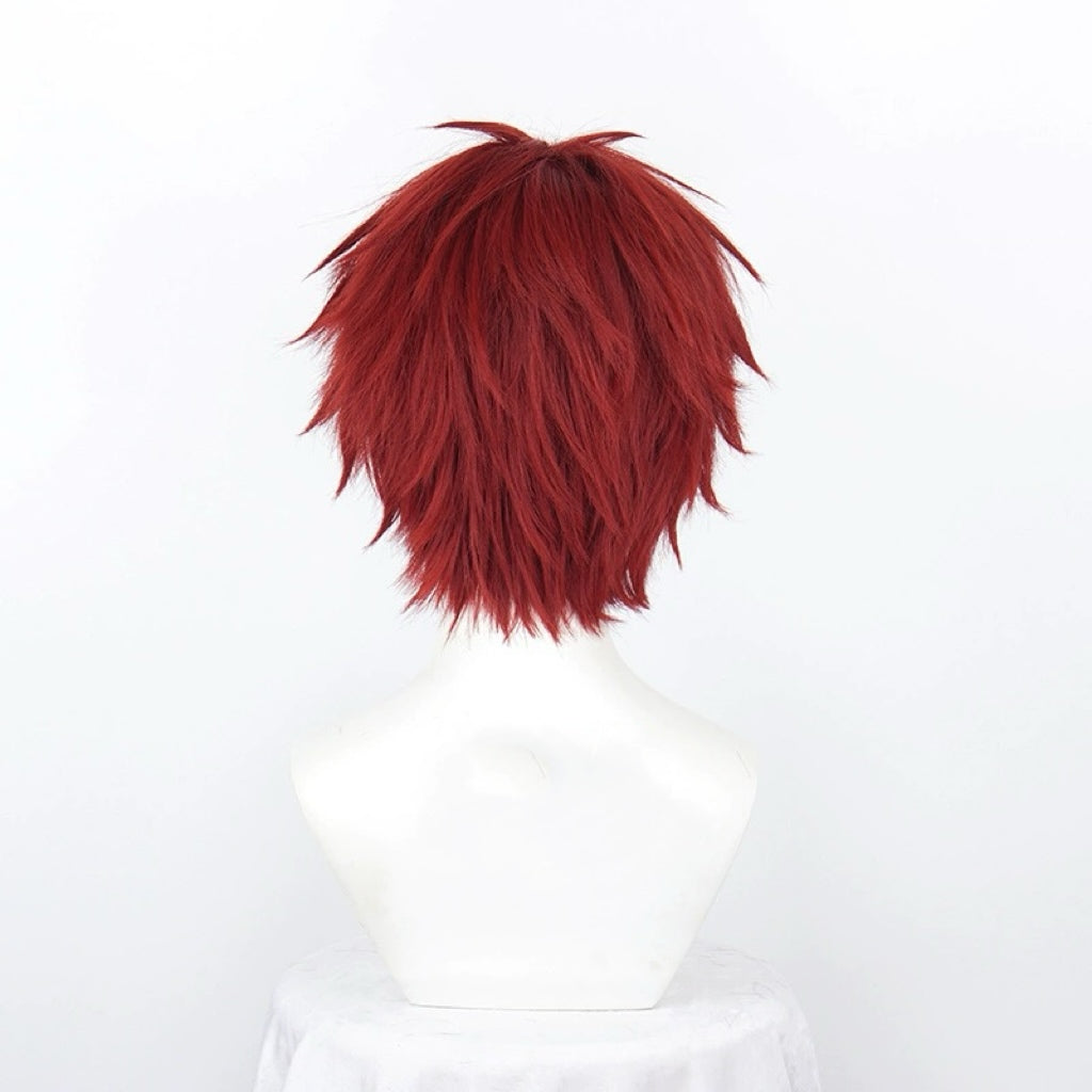 Naruto Gaara Kurzes rotes Haar Basic Perücke