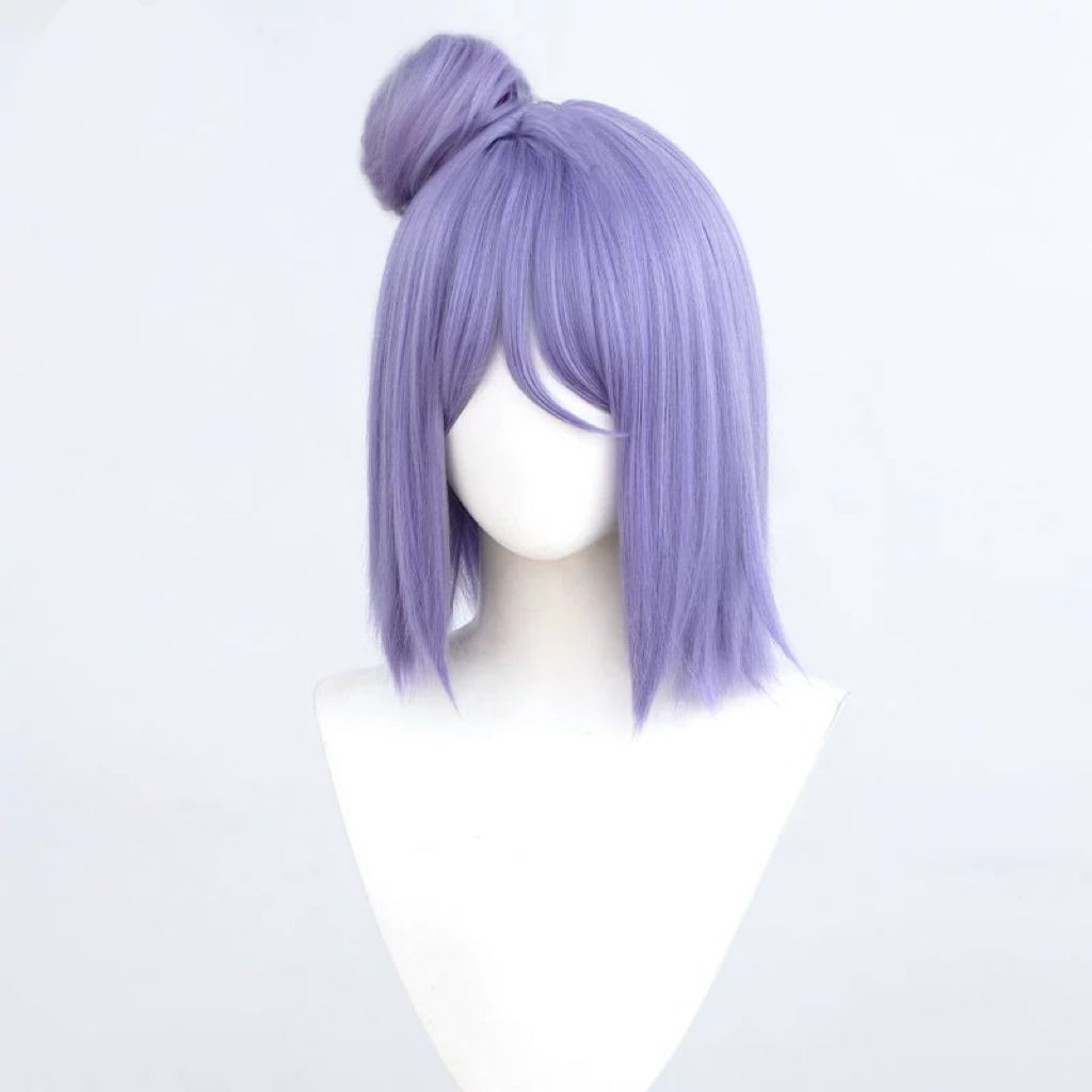 Naruto Konan Kurze Lila Haare Basic Perücke