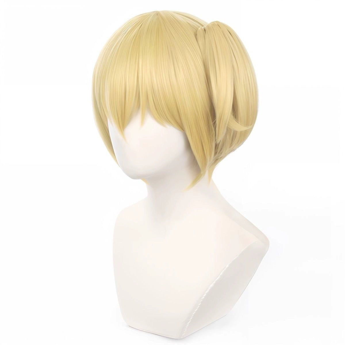 Haikyuu Yachi Hitoka kurze gelbe Haare Basic Perücke