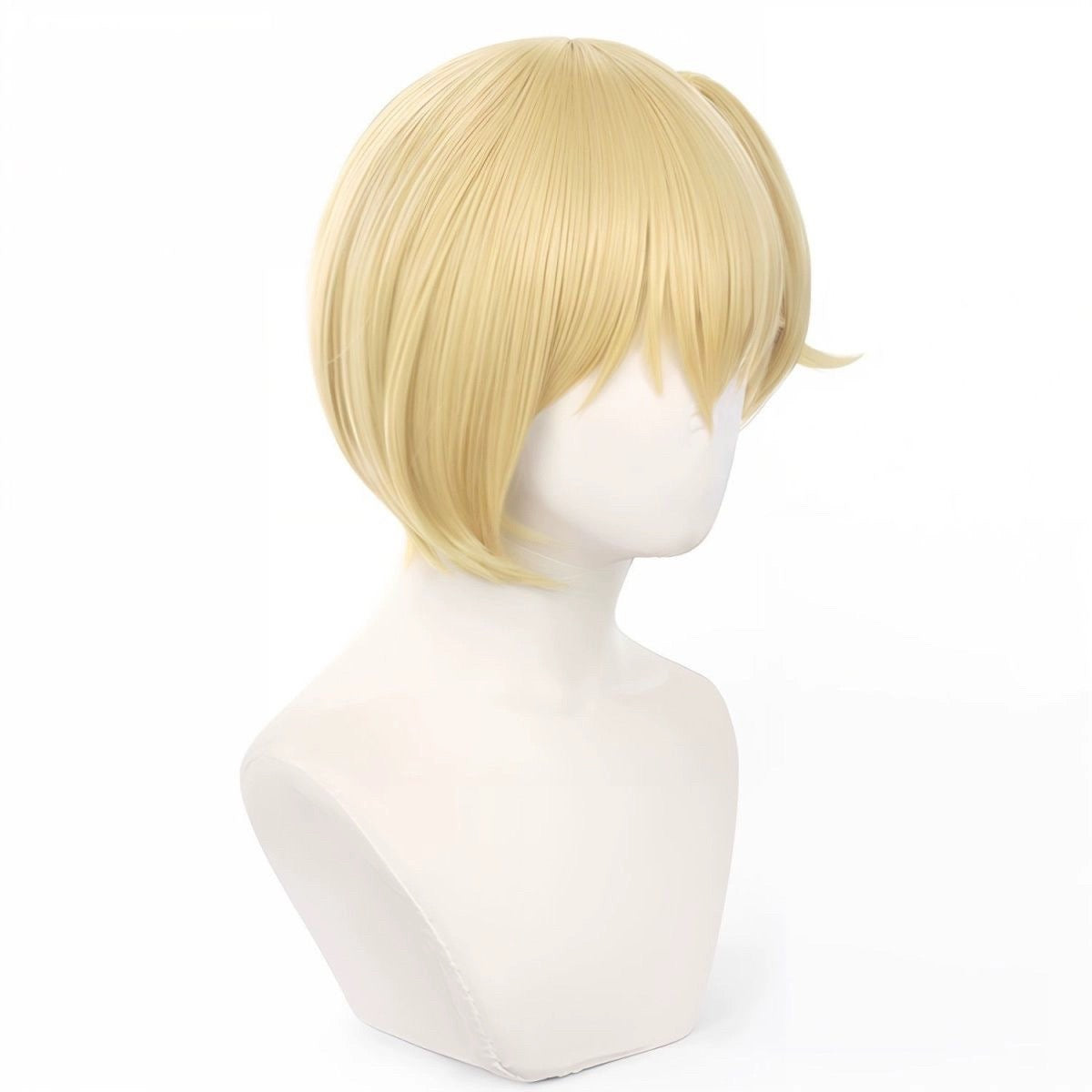 Haikyuu Yachi Hitoka Short Yellow Hair Basic Wig