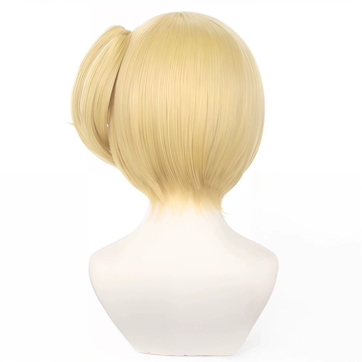 Haikyuu Yachi Hitoka Short Yellow Hair Basic Wig