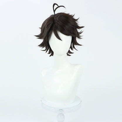Haikyuu Oikawa Tooru kurze schwarze Haare Basic Perücke