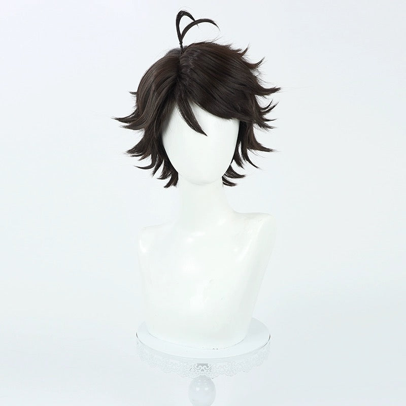 Haikyuu Oikawa Tooru kurze schwarze Haare Basic Perücke