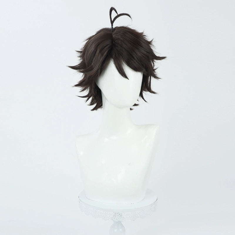Haikyuu Oikawa Tooru kurze schwarze Haare Basic Perücke