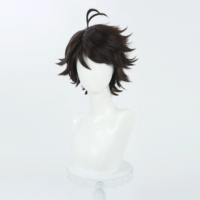 Haikyuu Oikawa Tooru kurze schwarze Haare Basic Perücke