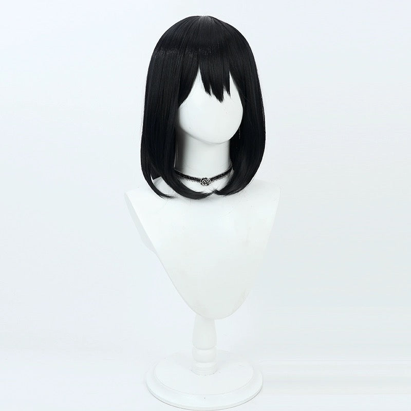 Haikyuu Shimizu Kiyoko Short Black Hair Basic Wig