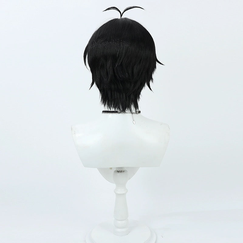 Haikyuu Yu Nishinoya Kurzes Mix-Haar Basic-Perücke
