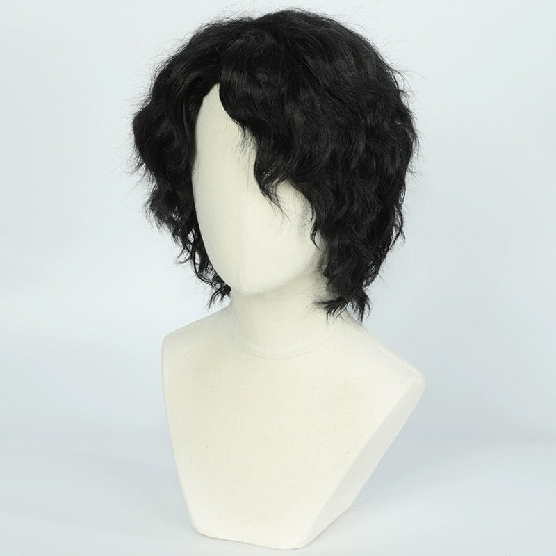 Haikyuu Sakusa Kiyoomi Short Black Hair Basic Wig