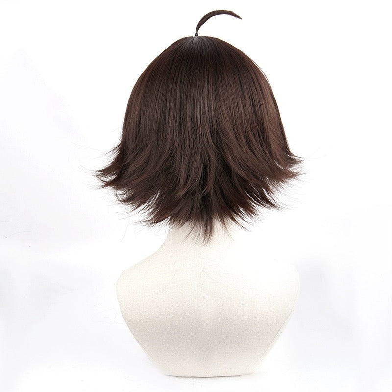 Haikyuu Rintaro Suna Short Dark Brown Basic Wig