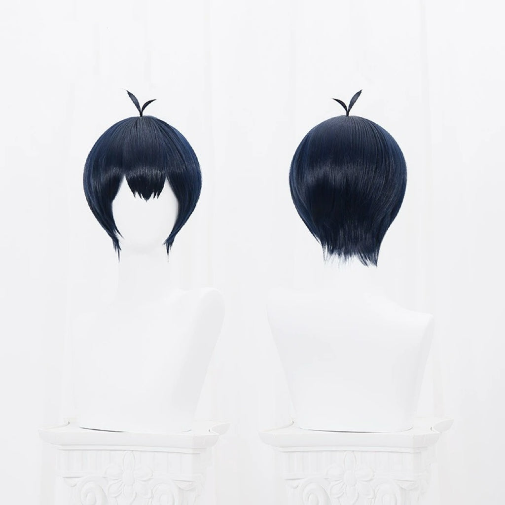 Blue Lock Isagi Yoichi Short Bule Hair Basic Wig