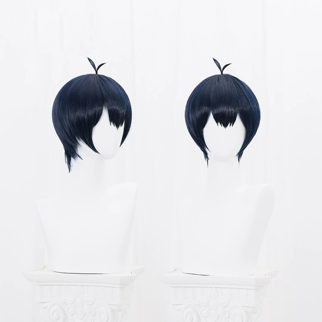 Blue Lock Isagi Yoichi Short Bule Hair Basic Wig