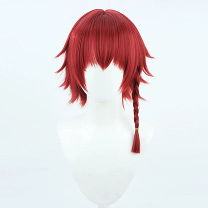 Blue Lock Ranze Kurona Short Red Hair Basic Wig