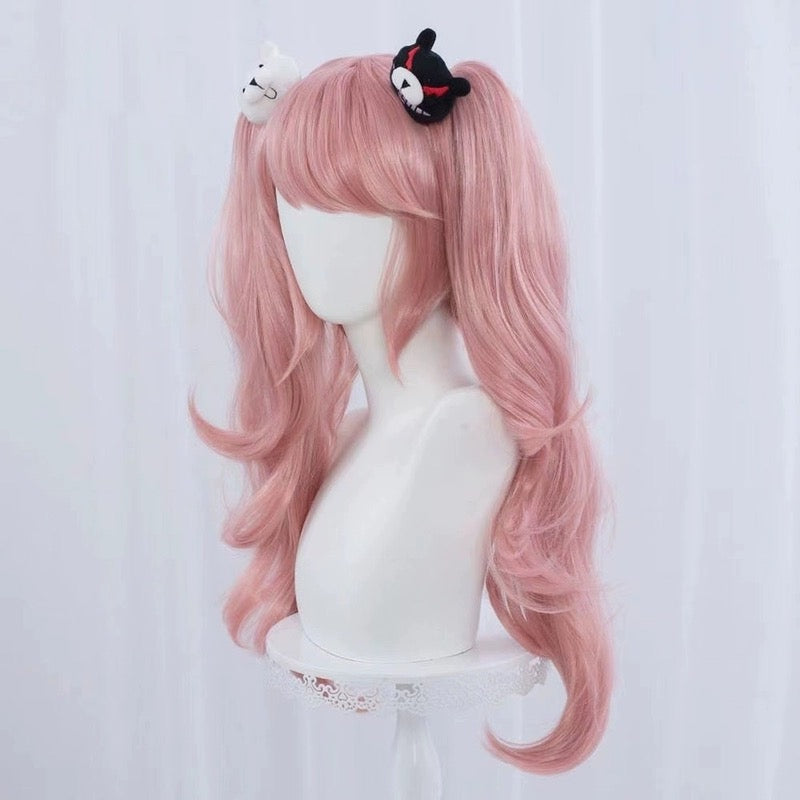 Danganronpa Enoshima Junko Long Pink Hair Basic Wig