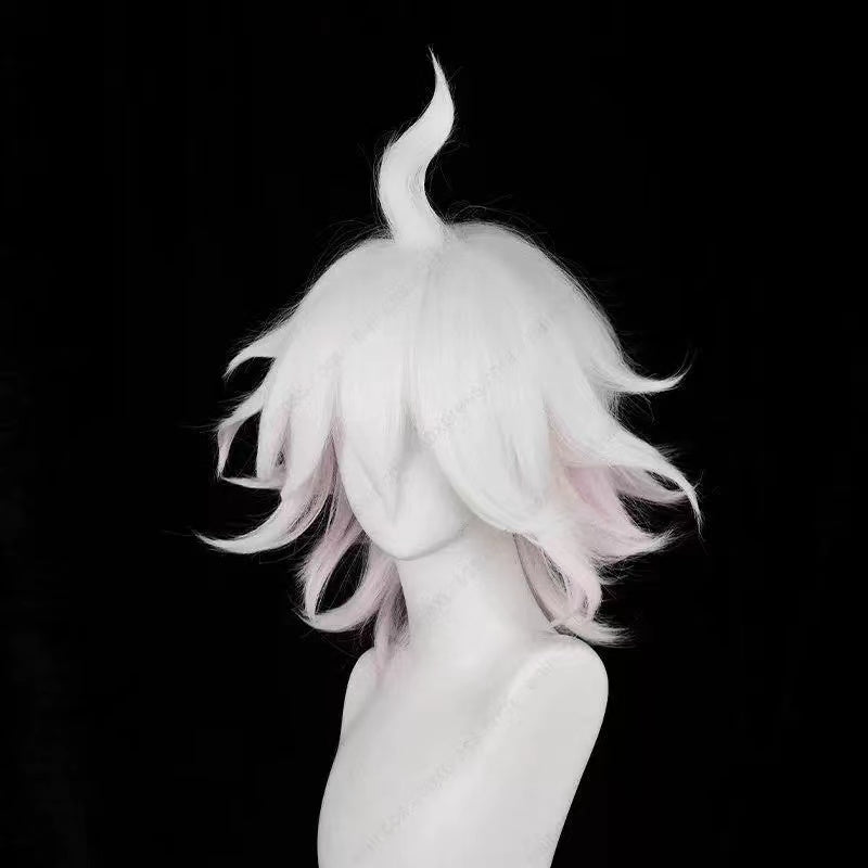 Danganronpa Nagito Komaeda Short Pink Hair Basic Wig