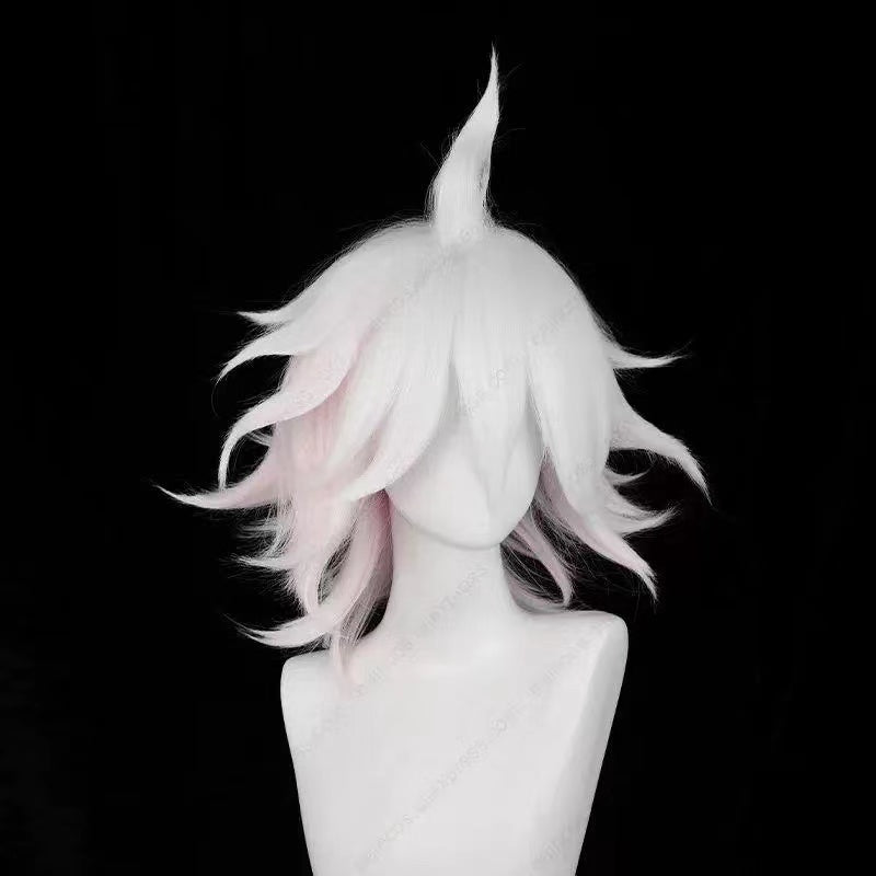 Danganronpa Nagito Komaeda Short Pink Hair Basic Wig