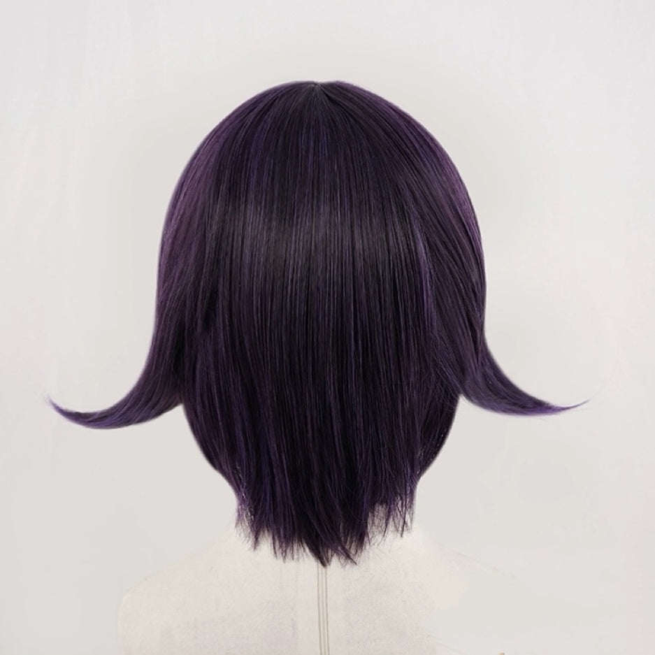 Danganronpa Kokichi Oma Short Purple Hair Basic Wig