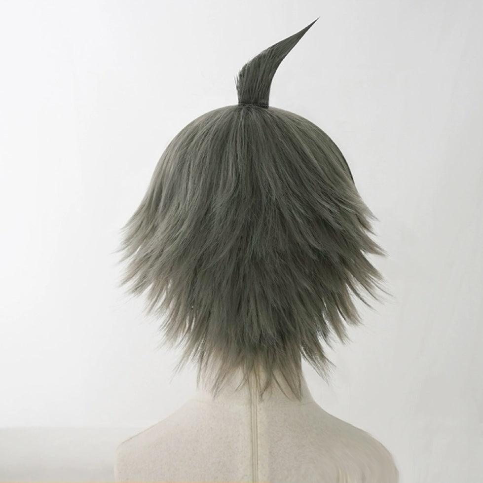 Danganronpa Hinata Hajime Short Green Hair Basic Wig