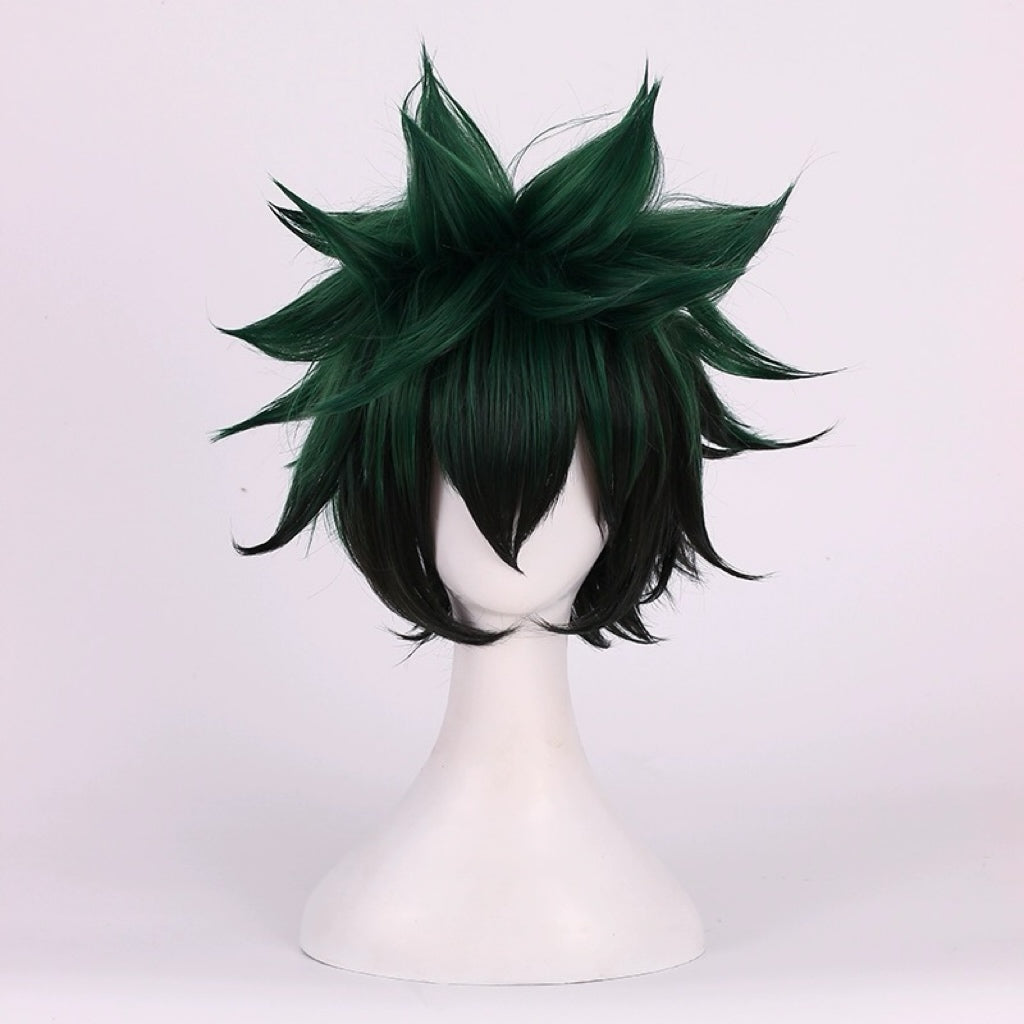 My Hero Academia Midoriya Izuku Short Green Hair Basic Wig