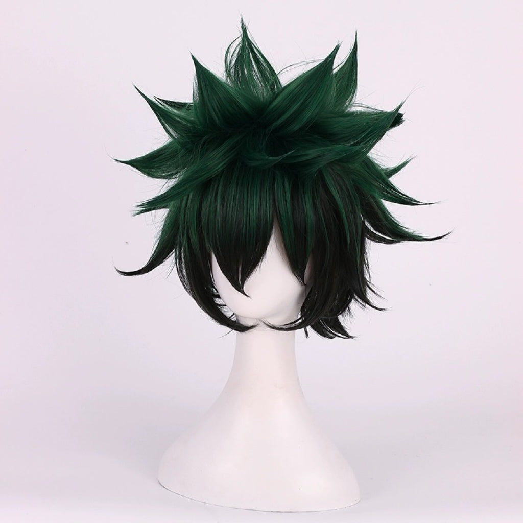 My Hero Academia Midoriya Izuku Short Green Hair Basic Wig