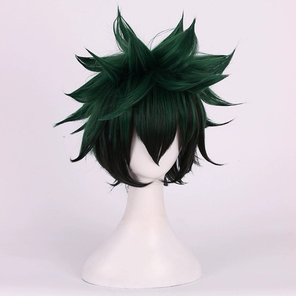 My Hero Academia Midoriya Izuku Short Green Hair Basic Wig