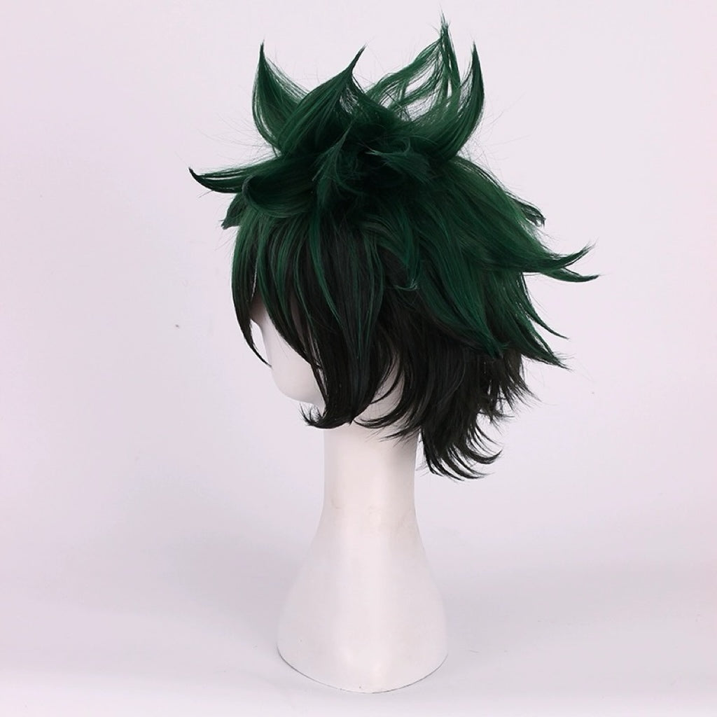 My Hero Academia Midoriya Izuku Short Green Hair Basic Wig