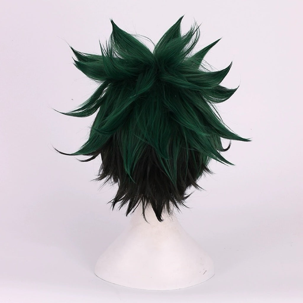 My Hero Academia Midoriya Izuku Short Green Hair Basic Wig