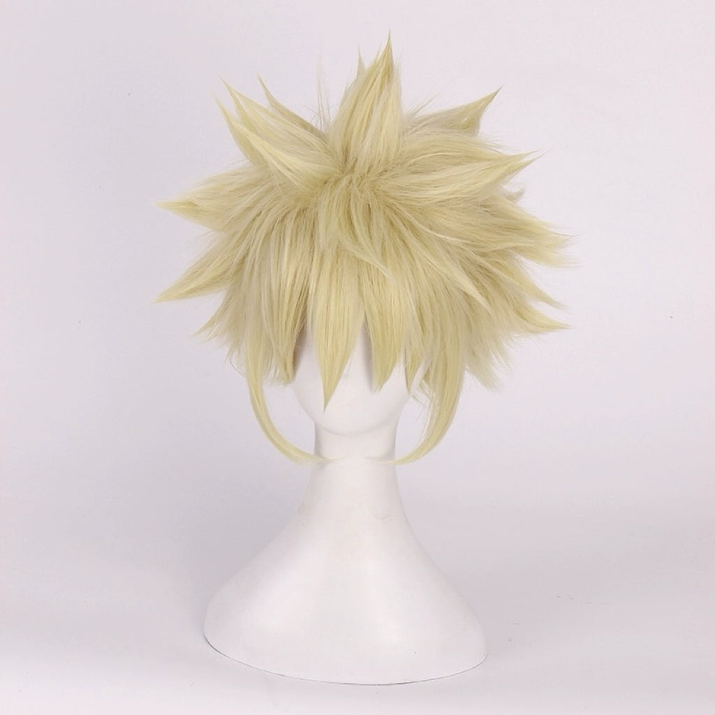 My Hero Academia Bakugou Katsuki Short Yellow Hair Basic Wig