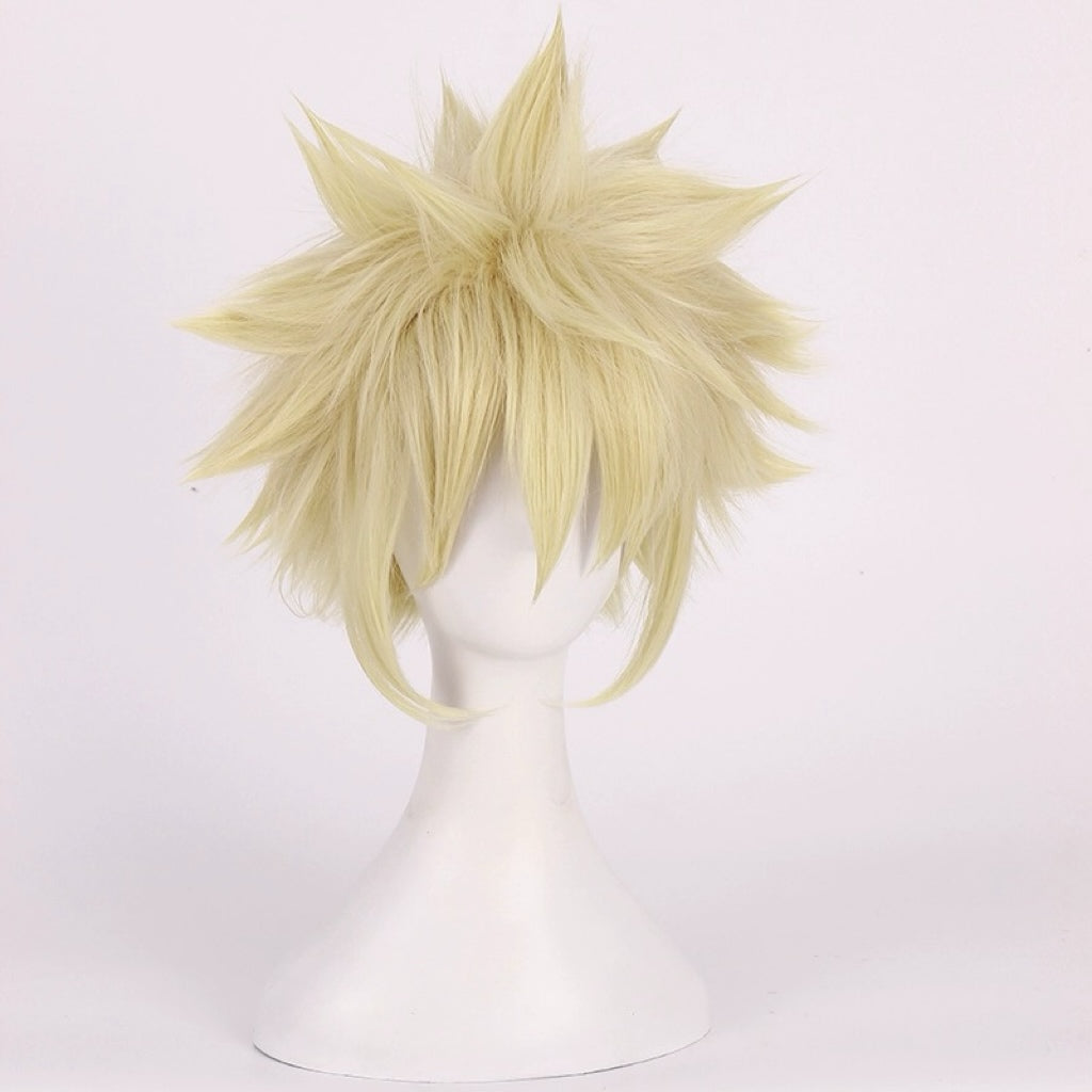 My Hero Academia Bakugou Katsuki Short Yellow Hair Basic Wig