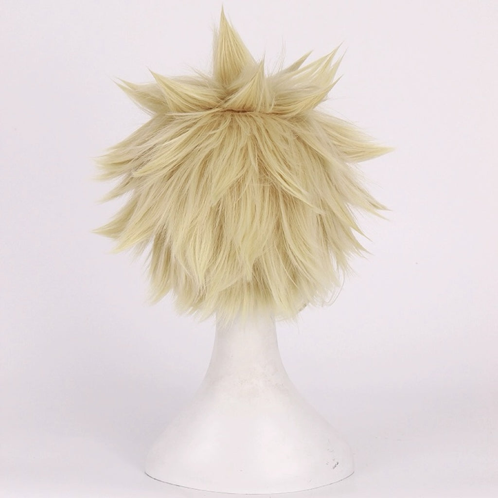 My Hero Academia Bakugou Katsuki Short Yellow Hair Basic Wig