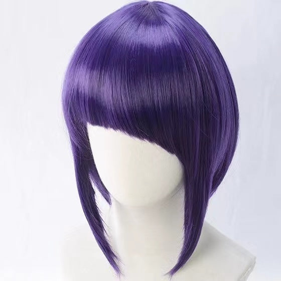 My Hero Academia Jiro Kyoka Short Purple Hair Basic Wig