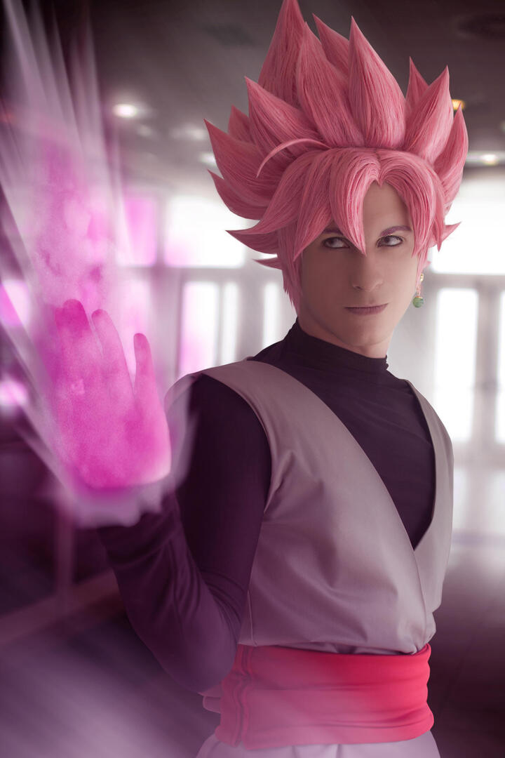 Super Saiyan Rose Goku Black Commssion Wig [3 Installments]