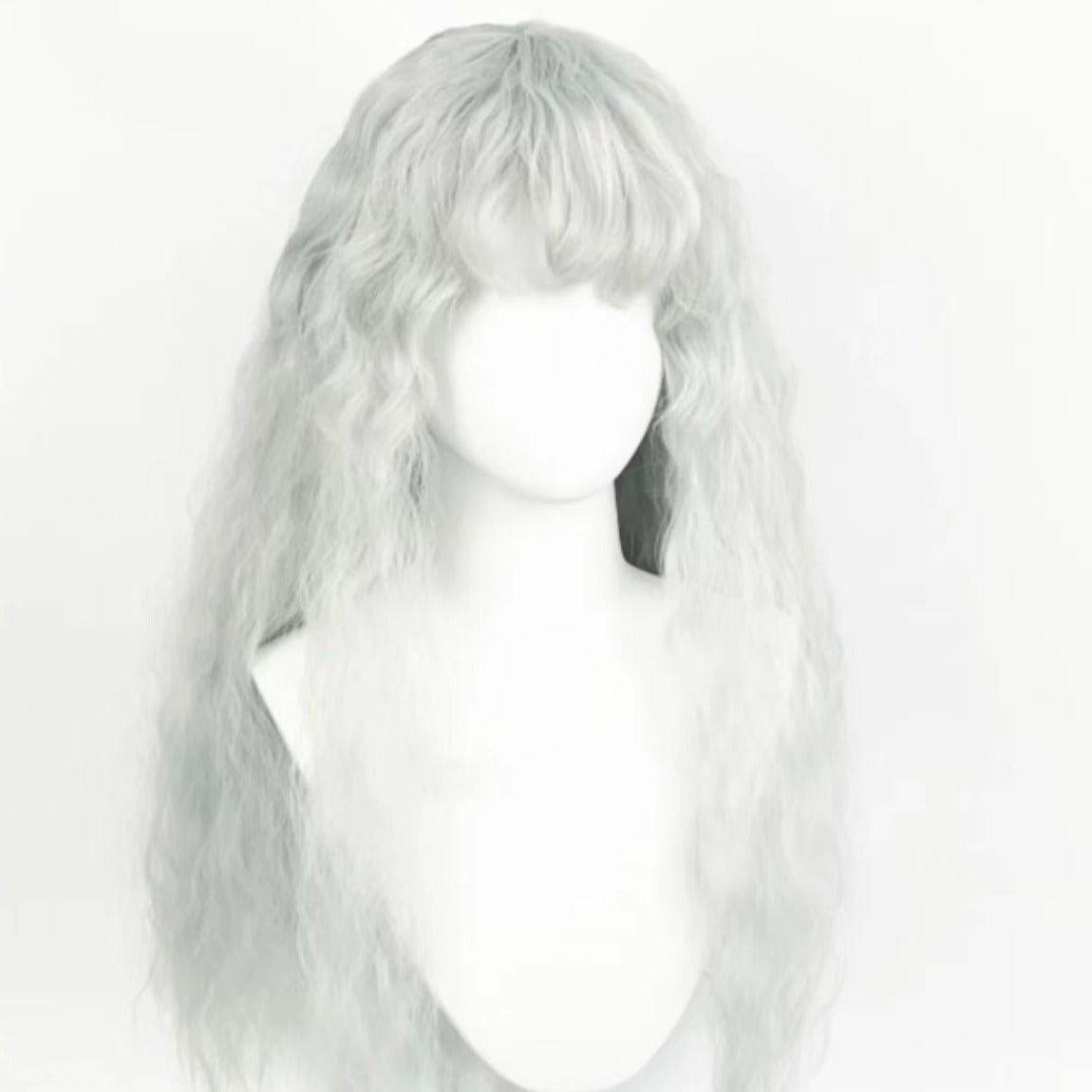 Griffith Long White Hair Basic Wig