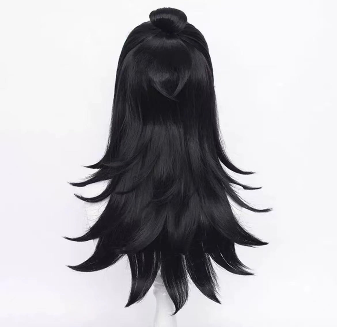 Jujukaitsu Kaisen Geto Long/Short Black Hair Basic Wig