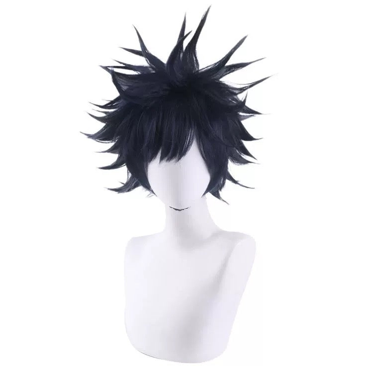 Jujutsu Kaisen Fushiguro Megumi Short Black Hair Basic Wig