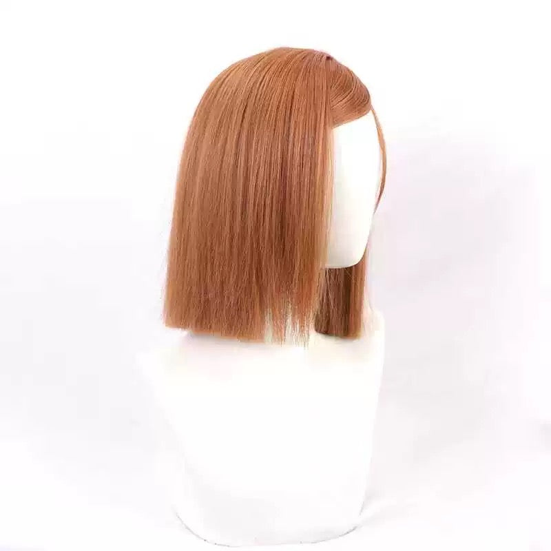 Jujutsu Kaisen Kugisaki Nobara Short Brown Hair Basic Wig