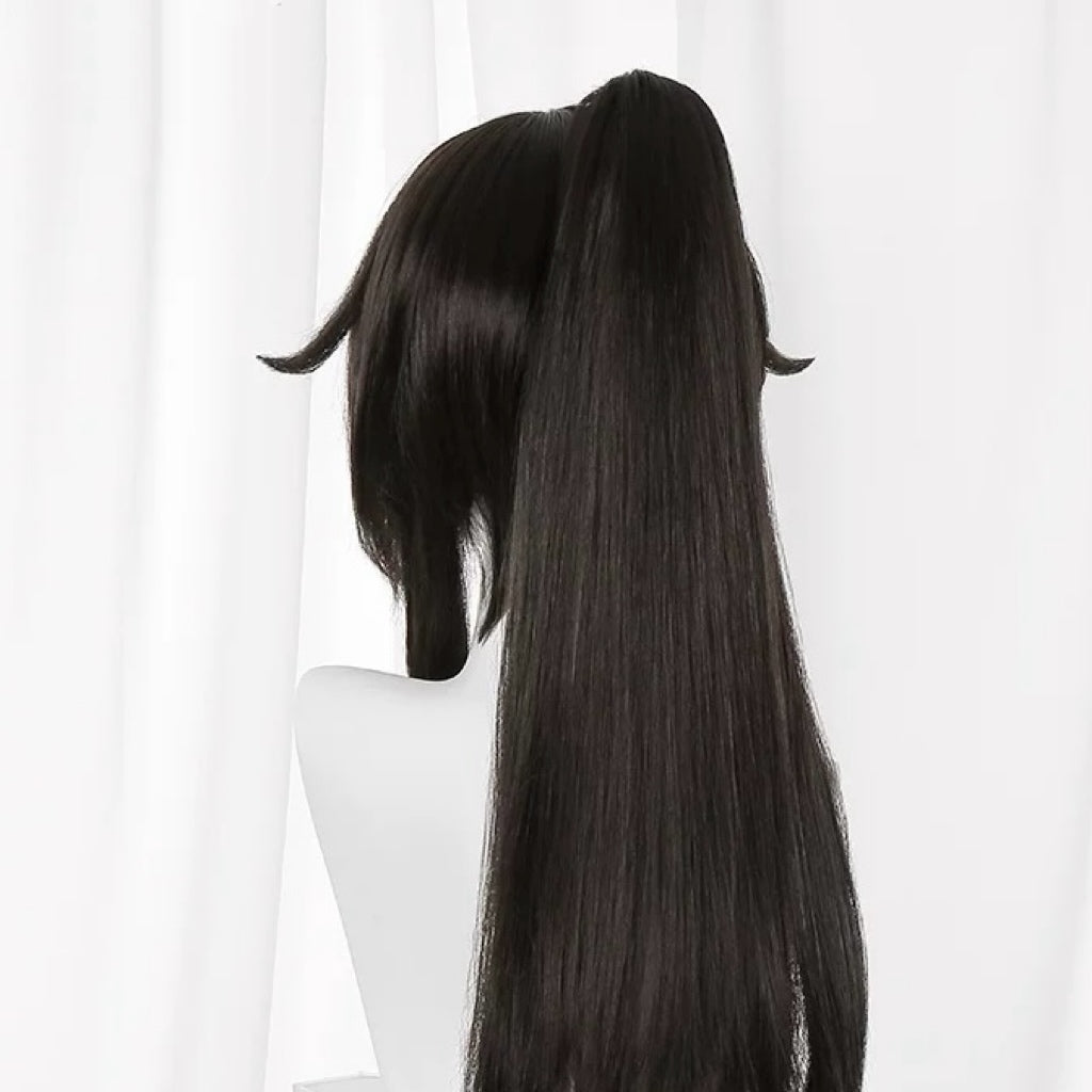 Zenless Zone Zero Nekomiya Mana Long Black Hair Basic Wig