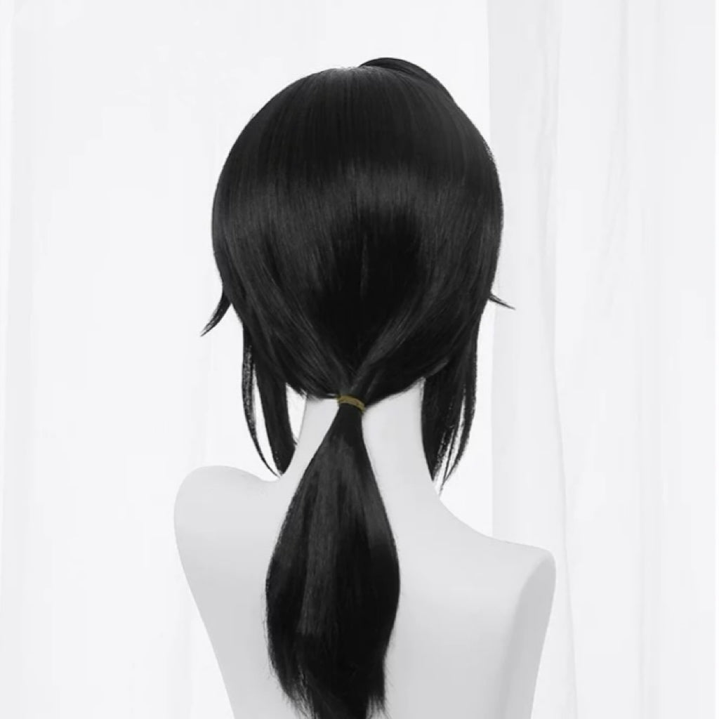 Zenless Zone Zero Grace Howard Long Black Hair Basic Wig